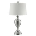 thumbnail image 2 of SAFAVIEH Poppy 28 in. Solid Iron Table Lamp, Nickel, 2 of 4