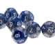 thumbnail image 4 of D12 Dados poliédricos multilaterales piezas para dados de juegos dragones , Azul + gris, 18mm Hugo Juego de dados TRPG Dice, 4 of 9