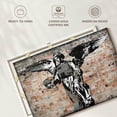 thumbnail image 6 of Elephant Stock Bulletproof Angel With Skull Wall Art - Horizontal Canvas Wall Art - Living Room Wall Decor - People Canvas - Beige And Gray Decor - 45" x 30", 6 of 8