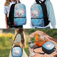 thumbnail image 2 of Jeiento Axolotl Backpack for Girls 8-12 Elementary School Bag with Lunch Box Pencil Case Blue Ocean Kindergarten School Bookbag Set 3 In 1 Kids Daycare Satchel Rucksack Travel Daypack, 2 of 7