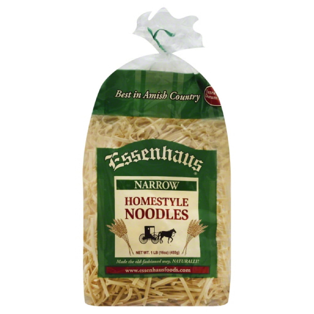 ESSENHAUS, NOODLE NARROW, 16 OZ, (Pack of 12)