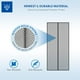 thumbnail image 2 of Mosquitera Magnética Puerta Ventana - Cortina Mosquitera Antimosquitos para exterior o puerta corredera, autoadhesiva, cierre automático sin taladrar, retráctil, tiras 120x220 negro, 2 of 5