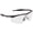 Black, variant on Industrial M Frame Safety Glasses with Clear Lens