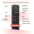 thumbnail image 4 of Voice Remote Control L5B83H for Amazon Fire TV Stick 4K 2nd Gen 3rd Gen Cube, 4 of 5