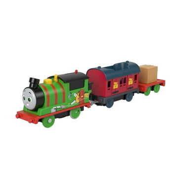 Thomas & Friends Percy Toy Train Play Vehicle, Motorized Engine with Mail Delivery Cargo