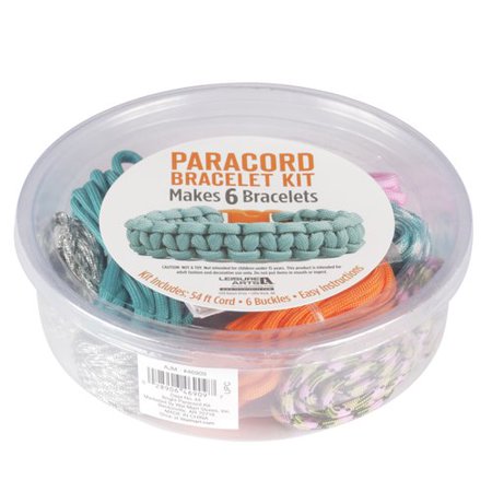 Leisure Arts Bright Paracord Bracelet Kit