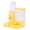 Yellow, variant on Leak-Proof Hamster Water Bottle and Feeder Combo, Automatic Food Dispenser with Stainless Steel Nozzle, for Hamsters, Gerbils, Djungarian Hamsters, Roborovski, Chinese Hamsters