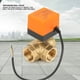 thumbnail image 5 of Válvula eléctrica de bola motorizada de 3 vías de latón DN32 G1-1/4 para aire acondicionado DC24V, 5 of 11