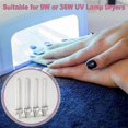 thumbnail image 5 of 4 x 9W UV Nail Lamp Bulbs Replacement for 36W UV Curing Dryer Model 0610, 5 of 5