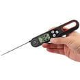 thumbnail image 6 of Meat Thermometer with Probe, Instant Read Food Thermometer for Grilling BBQ, Kitchen Cooking, Baking, Liquids, Candy & Air Fryer - IP67 Waterproof, Backlight & Calibration - Red/Black, 6 of 6