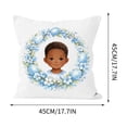 thumbnail image 1 of CaiYueKe Easter Throw Pillow Cushion Cover Decorative Holiday Home Decor Soft Plush Accent Pillow for Kids Room Sofa Bed Living Nursery Decorations Gift Ideas Basket Stuffer Spring Seasonal Decor, 1 of 6