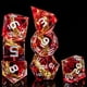 thumbnail image 2 of Juego de dados OUKELANWO Magic El señor de los anillos DND D&D 7 piezas, 2 of 8