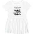 thumbnail image 3 of Inktastic My Mommy is a Nurse and a Hero Girls Baby Dress, 3 of 5
