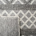 thumbnail image 6 of SAFAVIEH Vermont Chelsea Striped Area Rug, 4' x 6', Ivory/Dark Grey, 6 of 8