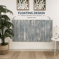 thumbnail image 3 of Barn Walls Solid Wood Headboard, King Size - Blue Powderwash, 3 of 10