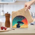 thumbnail image 2 of Yayeee Napkin Holder for Table Set of 2 Kitchen Paper Tissue Organization, Astronaut and Sky, 2 of 8