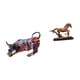 thumbnail image 1 of Estatua de toro de resina, escultura, figura de caballo, adorno de animal coleccionable, resina pintada a mano, adecuada para regalar, decoración de o, 1 of 8