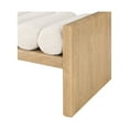 thumbnail image 6 of Best Master Furniture Dagni Cream with Natural Wire Wood 52" Accent Bench, 6 of 6
