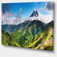 thumbnail image 2 of Beautiful Green Mountains Panorama - Landscape Canvas Wall Art, 2 of 3