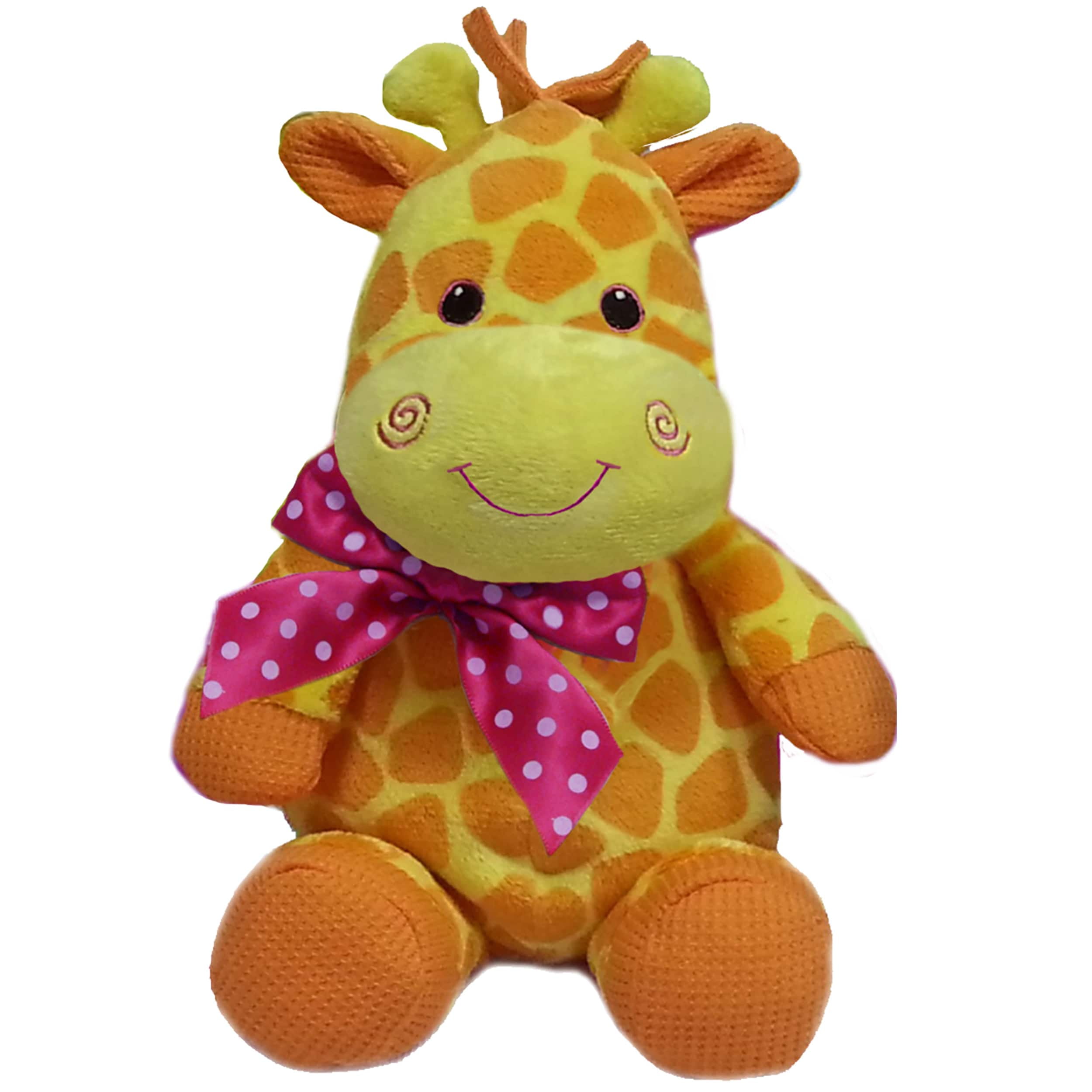 First And Main 7 Baby Bright Giraffe Plush Walmart Com Walmart Com