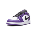 thumbnail image 4 of JORDAN GRADE SCHOOL Air Jordan 1 Low GS "Court Purple" 553560 500 553560 500 from Stadium Goods, 4 of 8