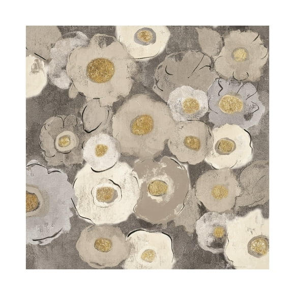 Trademark Fine Art 'Bohemian Bouquet II Neutral' Canvas Art by Silvia Vassileva