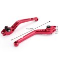 thumbnail image 2 of Long Clutch Brake Lever For 790 Street bike Duke Before 2019 Red, 2 of 10