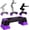 Purple, variant on FASCK Exercise Step Platform, 5”-7”-9” Height Adjustable Stepper