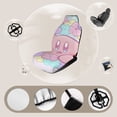 thumbnail image 4 of Cute Kirby Game Car Seat Covers Accessories Vehicle Front Seat Protector Mat Cover Decor Universal Fit For SUV Sedan Van Trucks, 4 of 6