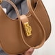 thumbnail image 2 of Bolso Hombro Crescent para Mujer Con Cierre Hobo Cuero PU (Caqui), 2 of 3