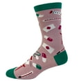 thumbnail image 4 of Women's Medical Pattern Socks for Nurses and Doctors Cute Funny Hospital Graphic Novelty Footwear, 4 of 7