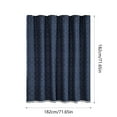 thumbnail image 5 of Vggrvlo Bath Savings Bathroom Shower Curtain with 12 Hooks Premium PEVA Waterproof Fabric Shower Curtain for Hotel 72"x72" Black, 5 of 6