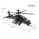 thumbnail image 3 of Helicópteros SWAT del ejército militar, modelo de avión, bloques de construcción, avión de combate, bombardero, policía de EE. UU., juguetes para niños, 2023, 3 of 4