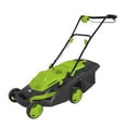 thumbnail image 2 of Cordless Lawn Mower, Electric Landscape Mower with Built-in 36V Battery, Cut Size Adjustable, Easy-Empty Grass Bin, 2 of 2