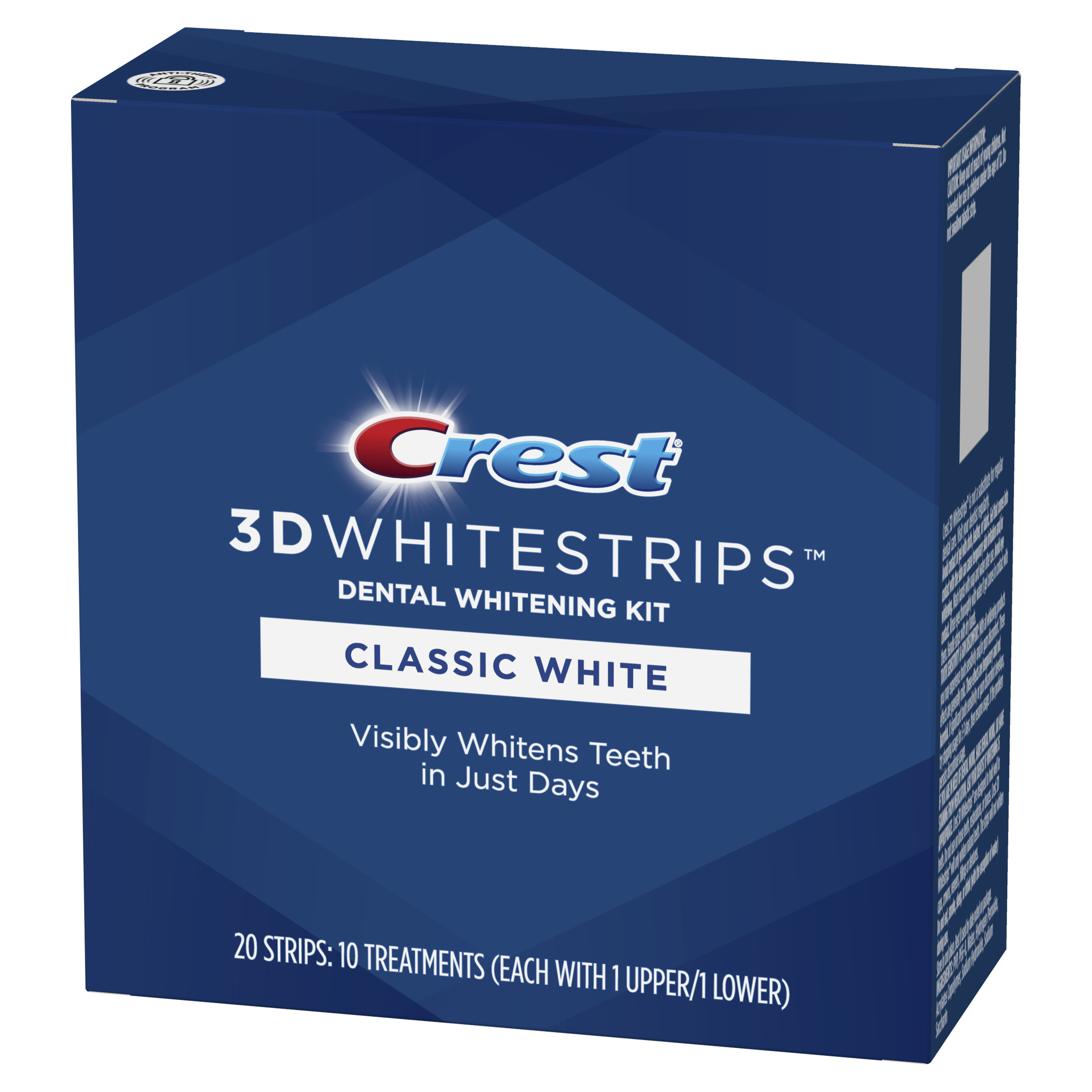 Crest 3D Whitestrips Classic White Teeth Whitening Kit, 20 Strips - image 4 of 6