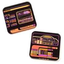 Star Trek LCARS Drink Coasters, Set of 2