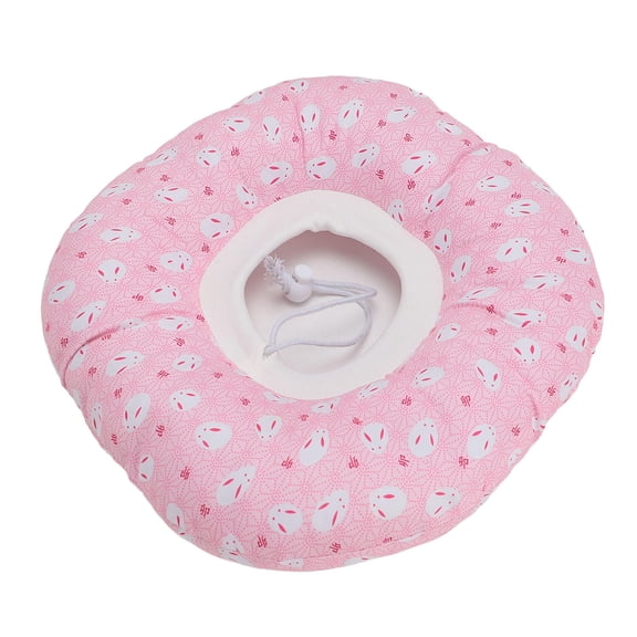 YAHHU Ear Guard Pillow,Soft Cotton Pain Relief Cushion with Ear Hole for Side Sleepers, Pink