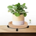 thumbnail image 4 of CNKOO Rack PP Cultivation Pot Move The Pallet Potted Plant Stand Plants Rolling Tray Gardening Home Decor Caddy, 4 of 10