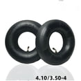 thumbnail image 1 of Heavy Duty Inner Tube for 4.10/3.50-4 Inch Wheels, Universal Fit Angle Valve Replacement for High Pressure Washer Compatibility and Durable Rubber Construction, 1 of 4