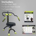 thumbnail image 5 of AB Doer 360: AB Doer 360 Fitness System Provides an Abdonimal and Muscle Activating Workout with Aerobics to Burn Calories and Work Muscles Simultaneously! (AB Doer 360 Basic Kit), 5 of 5