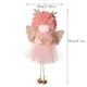 thumbnail image 3 of Fiudx Colgante de Ángel Navideño, Bonito Diseño de Falda de Hilo, Artesanía Exquisita, Decoración Festiva para El Hogar, Exhibición de Mesa Navideña, Regalo de Cumpleaños, 1 Pieza, 12 G de Peso, 3 of 3