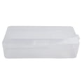 thumbnail image 6 of Transparent Rectangle Plastic Storage Box Screw Holder Case Organizer Container 18.4*8.9*4.7cm, 6 of 10
