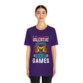 thumbnail image 2 of Mens V is For Video Games Funny Saying Valentines Day Shirt Tee T-Shirt, 2 of 6
