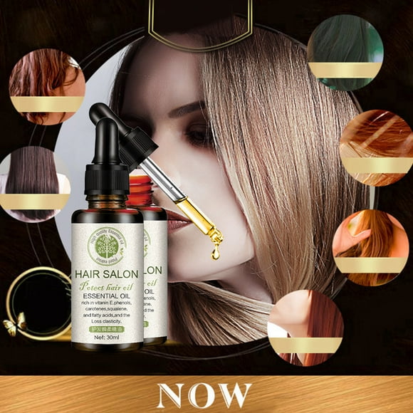 Hair Oil For Damaged Hair, Hair Oil For Frizzy Hair, Hair Oils Dry Hair Care Pure Conditioner 30ml Hair Care Makeup Organizers