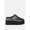 thumbnail image 6 of Lottys Faux Leather Platform Classic Slip-On, 6 of 10