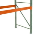 thumbnail image 4 of Global Industrial B2282530N 96 x 48 x 42 in. Tear Drop Starter Pallet Rack, Green & Orange, 4 of 5
