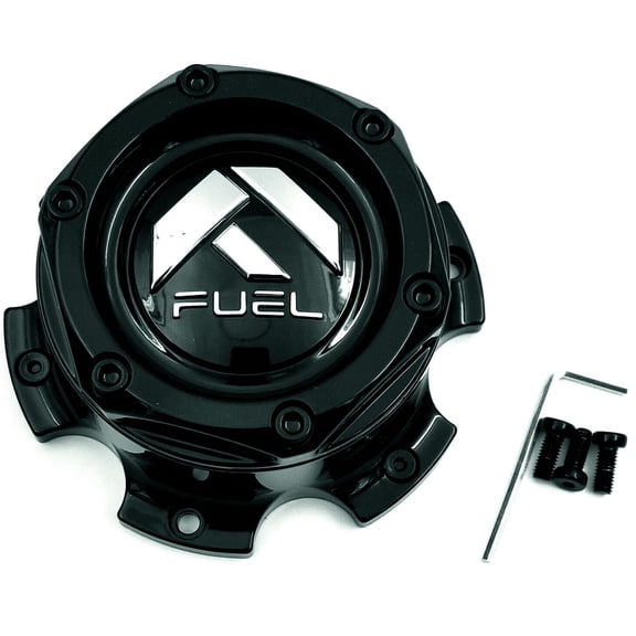 Fuel 2PC FUEL GL-BLK CAP (6X5.5 LRG BORE) (1.83) - 1004-27GB