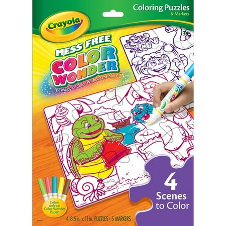 Crayola Color Wonder Double Sided Puzzle - Walmart.com