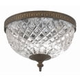 thumbnail image 3 of Crystorama Lighting - Two Light Ceiling Mount - Ceiling Mount - Cortland Flush, 3 of 8