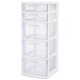 thumbnail image 1 of Sterilite 5 Drawer White Tower, 1 of 6